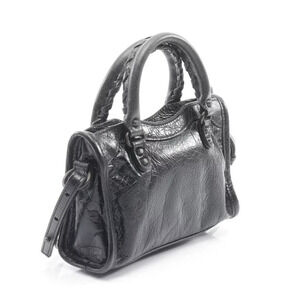 Balenciaga black City Le handbag leather